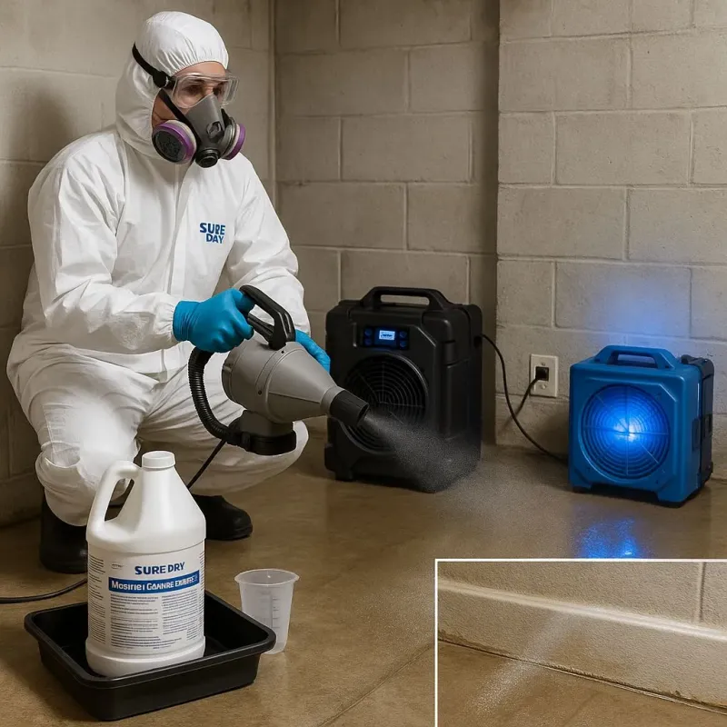 Sanitization and Odor Removal process in Grover Beach, CA